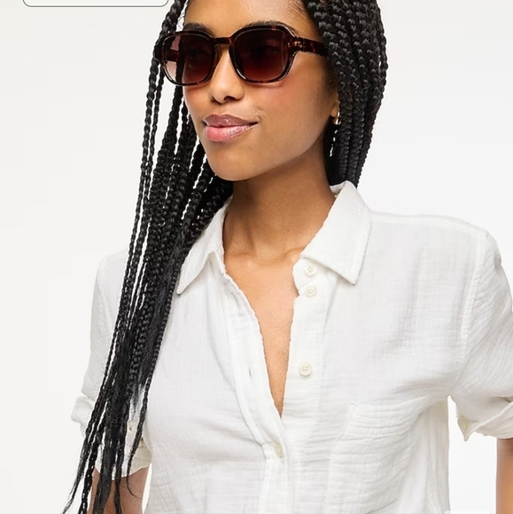 J Crew Gauze button-up shirt, NWT - Picture 3 of 8